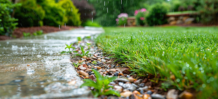 MANAGING DRAINAGE PROBLEMS IN YOUR LAWN OR LANDSCAPING