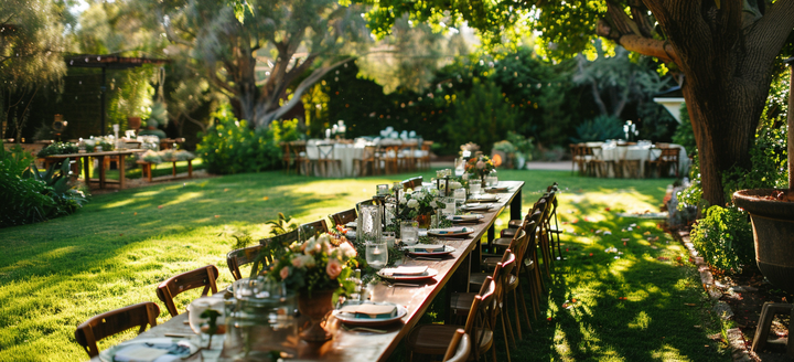 HOW TO GET YOUR YARD READY FOR A BACKYARD WEDDING